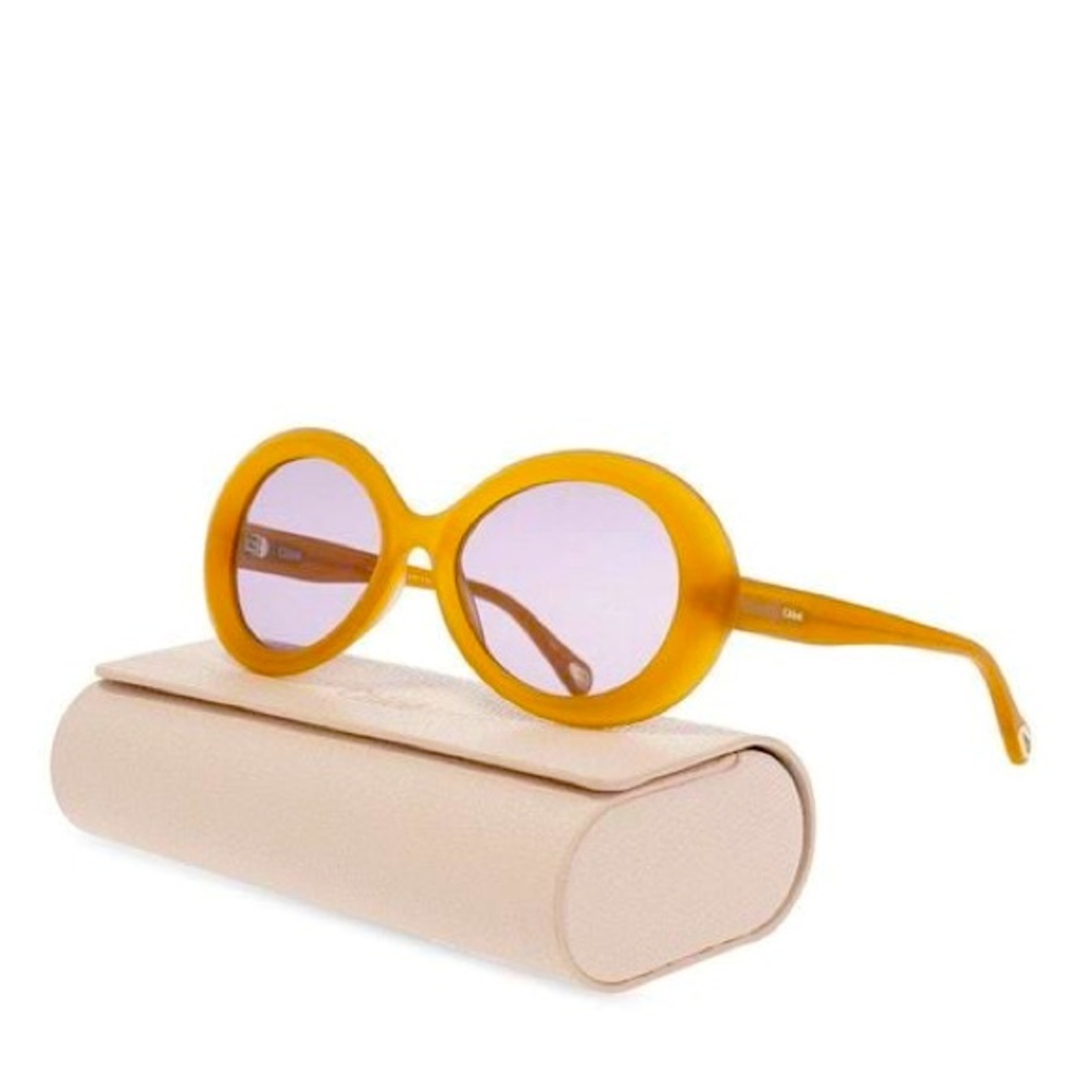 CHLOE
55MM Oval Sunglasses
YELLOW